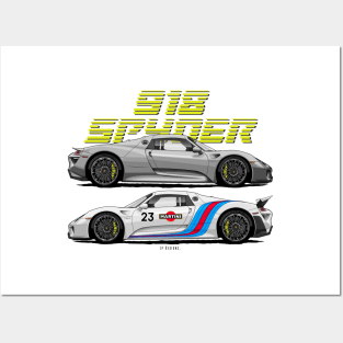 918 Spyder Posters and Art